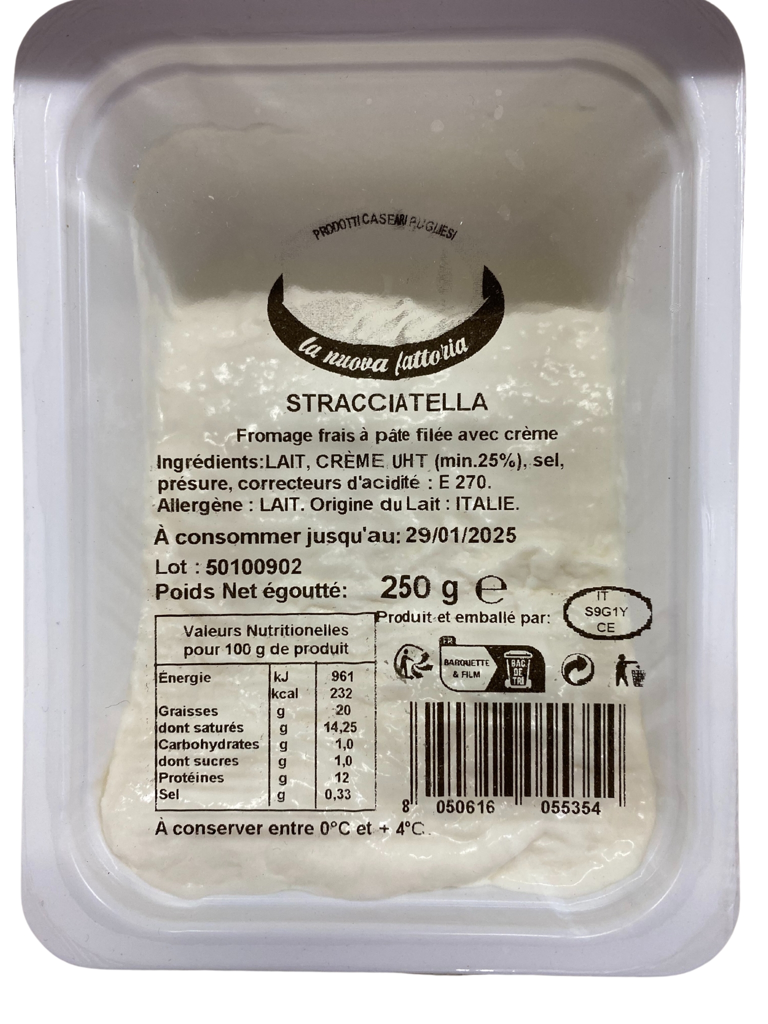 STRACCIATELLA 250GR